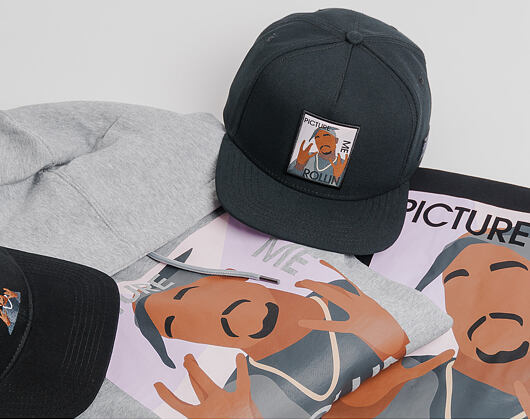 Kšiltovka Cayler & Sons White Label Me Rollin Black/Multicolor Snapback