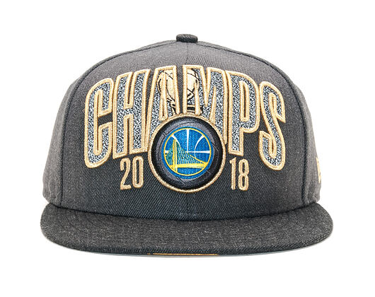 Kšiltovka New Era NBA Champions 2018 LOCKER ROOM Golden State Warriors 9FIFTY Team Color Snapback