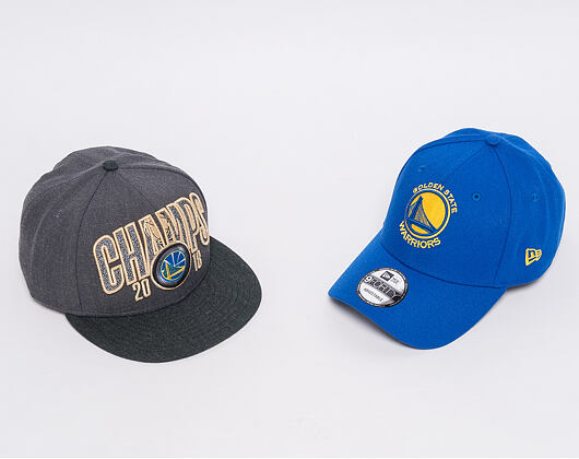 Kšiltovka New Era NBA Champions 2018 LOCKER ROOM Champs Patch Golden State Warriors 9FORTY Official