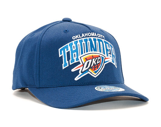 Kšiltovka Mitchell & Ness NBA Team Arch Pinch Panel 110 Oklahoma City Thunder Navy Snapback