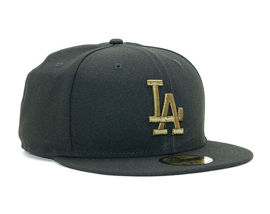 Kšiltovka New Era League Essential Los Angeles Dodgers 59FIFTY Black/New Olive