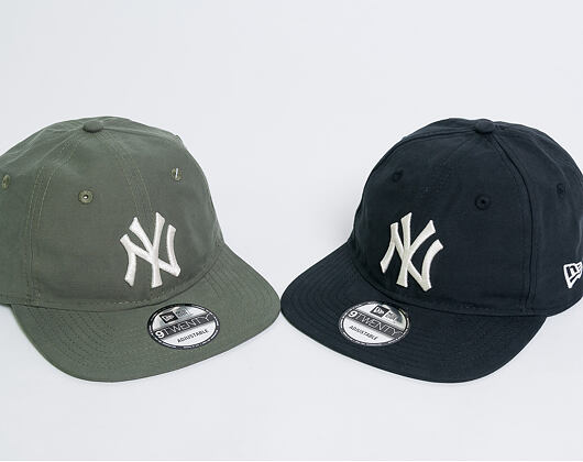 Kšiltovka New Era Light Weight Nylon Packable New York Yankees 9TWENTY Black/White Strapback