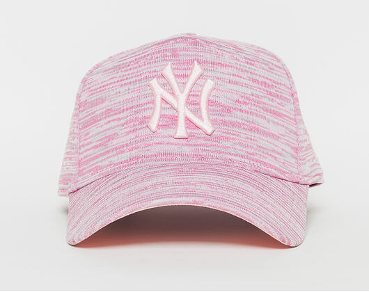 Dámská Kšiltovka New Era A Frame Engineered Fit New York Yankees 9FORTY AFRAME Pink/Gray Snapback