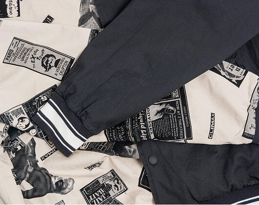 Bunda HUF Peep Show Varsity Jacket Birch