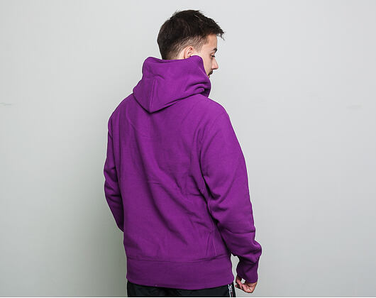 Mikina Champion Hooded Sweatshirt Classic Logo Purple