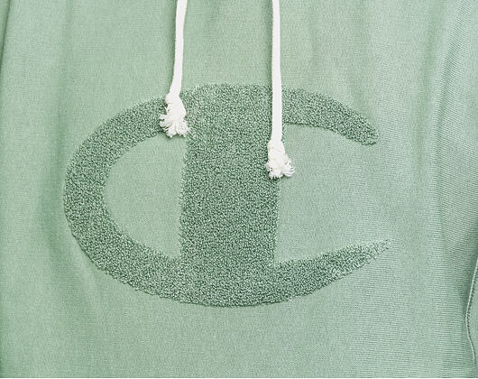 Mikina Champion Hooded Sweatshirt Reverse Weave Green