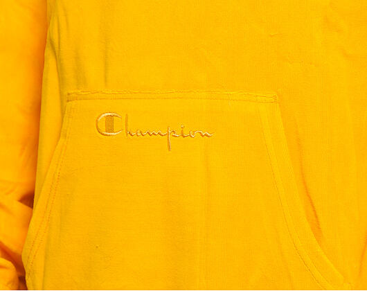 Mikina Champion Hooded Sweatshirt Oversized Yellow