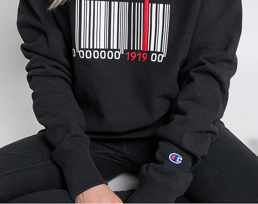 Mikina Champion Crewneck Sweatshirt Maxi Unisex Black
