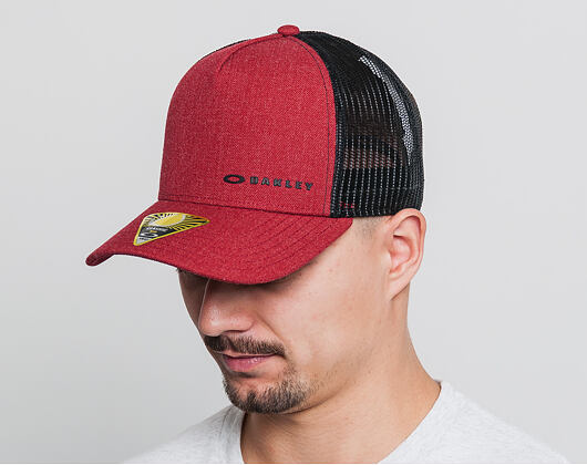 Kšiltovka Oakley Chalten Cap Iron Red Snapback