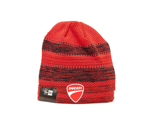 Kulich New Era FA 18 Engineered Skull Knit Ducati Motor Logo Scarlett