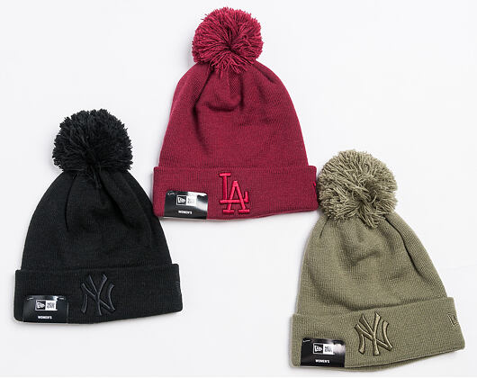 Dámský Kulich New Era Essential Bob Knit Los Angeles Dodgers Cardinal