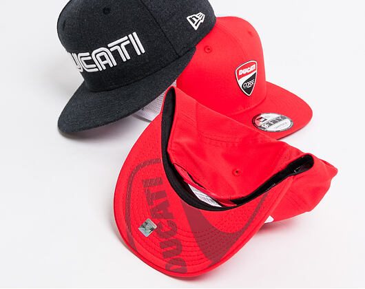 Kšiltovka New Era 9FIFTY FA 18 Wordmark Ducati Scarlett Snapback