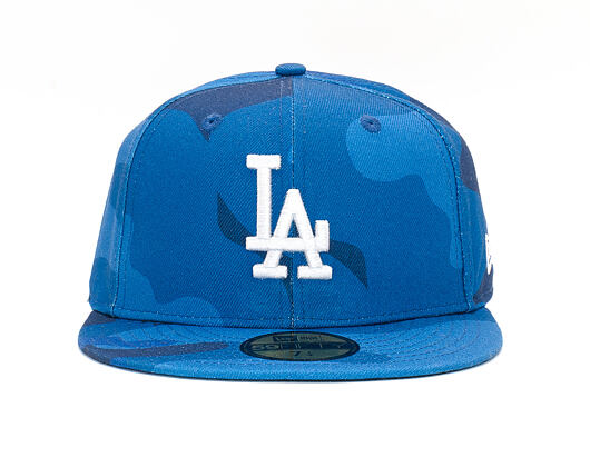 Kšiltovka New Era 59FIFTY Essential Camo Los Angeles Dodgers Navy Camo/White