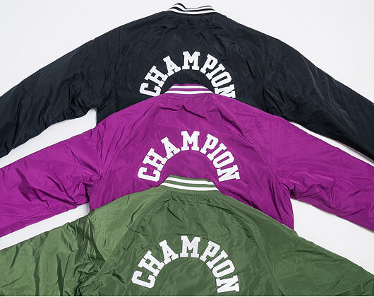 Bunda Champion Bomber Jacket Purple/White