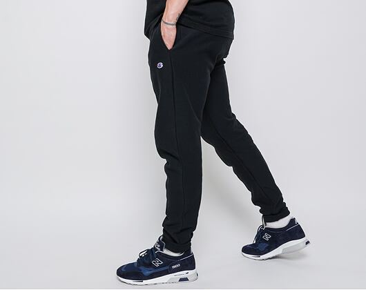 Tepláky Champion Rib Cuff Pants Black