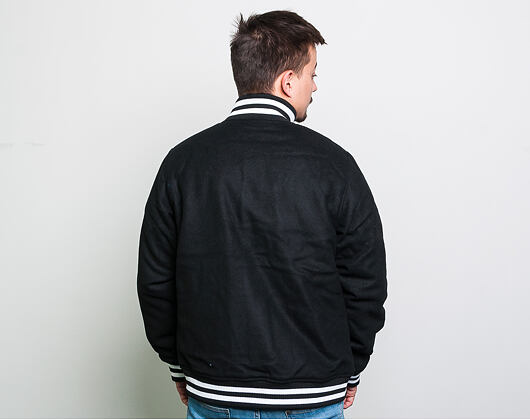 Bunda New Era Los Angeles Dodgers Team Apparel Bomber Black