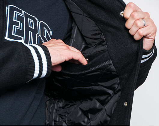 Bunda New Era Oakland Raiders NFL Team Apparel Bomber Black