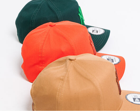 Kšiltovka New Era 9FORTY A-Frame New York Yankees League Essential Orange Snapback