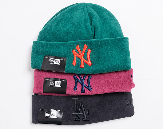 Kulich New Era Los Angeles Dodgers Winter Utility Micro Fleece Cuff Black