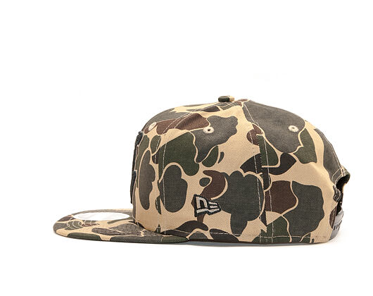 Kšiltovka New Era 9FIFTY Los Angeles Lakers Original Fit Dark Green Camo/Black Snapback