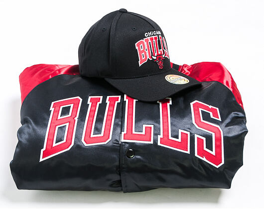 Bunda Mitchell & Ness Chicago Bulls Touch Season Satin Jacket