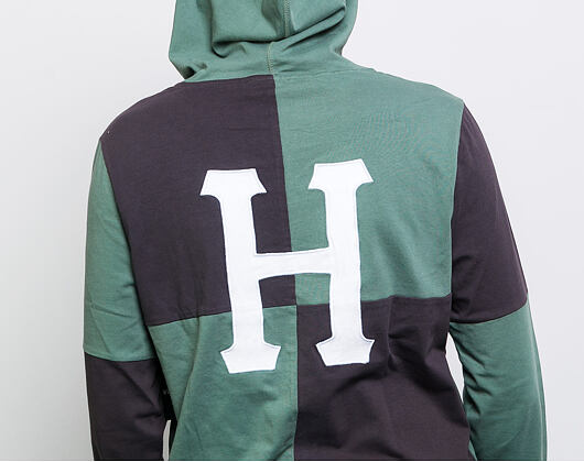 Mikina HUF Nostalgia Rugby Dark Forest