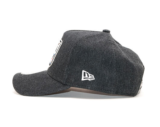 Kšiltovka New Era 9FORTY A-Frame USA Denim Black Snapback