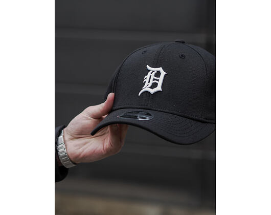 Kšiltovka New Era 9FIFTY Detroit Tigers Stretch Snapback Black/Official Team Colors