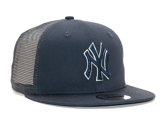 Kšiltovka New Era 9FIFTY Trucker New York Yankees Essential Navy/Official Team Colors Snapback