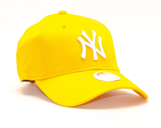 Dámská Kšiltovka New Era 9FORTY New York Yankees Essential Yellow/White Strapback