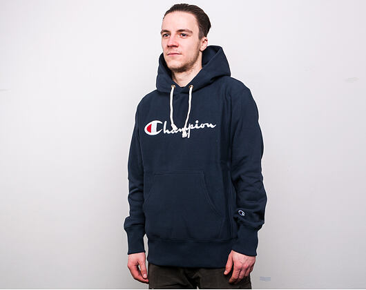 Mikina Champion Hooded Sweatshirt Brushed Fleece Navy 215210 (215159) NNY BS501