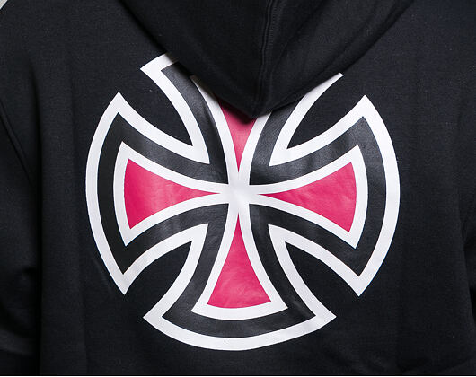 Mikina Independent Bar Cross Hoody Black
