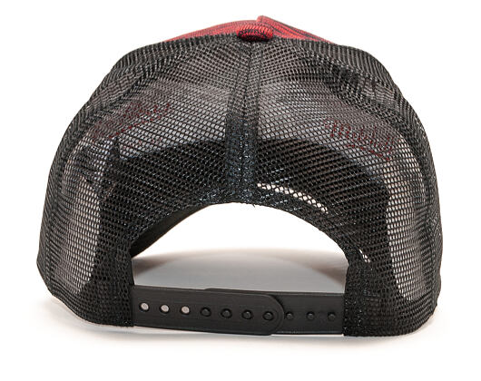 Kšiltovka New Era 9FORTY A-Frame Trucker Ducati Motor Logo Engineered Maroon Snapback
