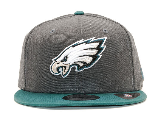 Kšiltovka New Era 9FIFTY Philadelphia Eagles Grey Heather/OTC Snapback