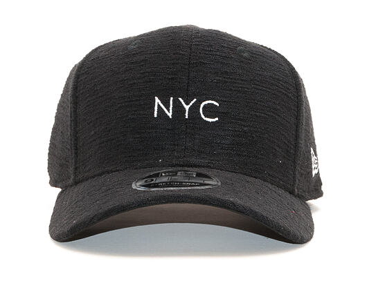 Kšiltovka New Era 9FIFTY NYC Stretch Snap Slub Black/White