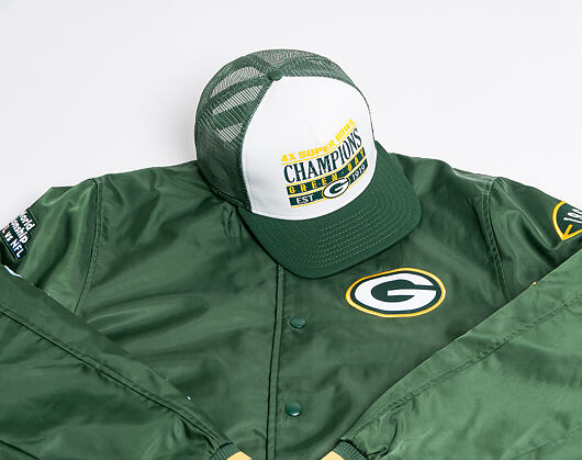 Bunda New Era Green Bay Packers Champion Bomber Green