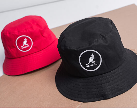 Klobouk Kangol Cotton Bucket Rojo