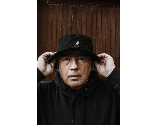 Klobouk Kangol Washed Bucket K4224HT-BK001 Black