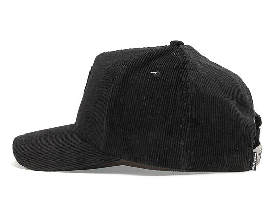Kšiltovka Pink Dolphin Curduroy P Hat Black Snapback