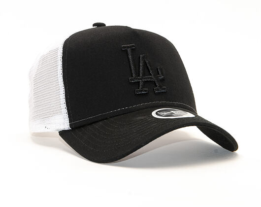 Dámská Kšiltovka New Era 9FORTY A-Frame Trucker Los Angeles Dodgers Essential Black/White