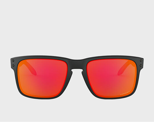 Sluneční Brýle Oakley Holbrook Matte Black/Prizm Ruby OO9102-E255