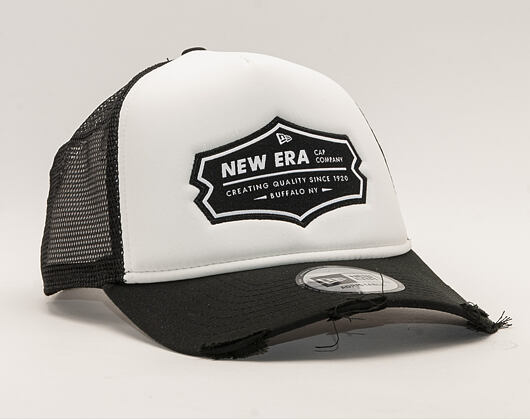 Kšiltovka New Era 9FORTY A-Frame Trucker Patch Black/White