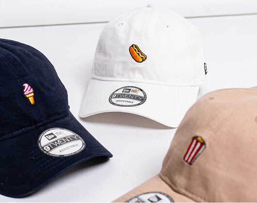 Kšiltovka New Era 9TWENTY Brushed Icons White