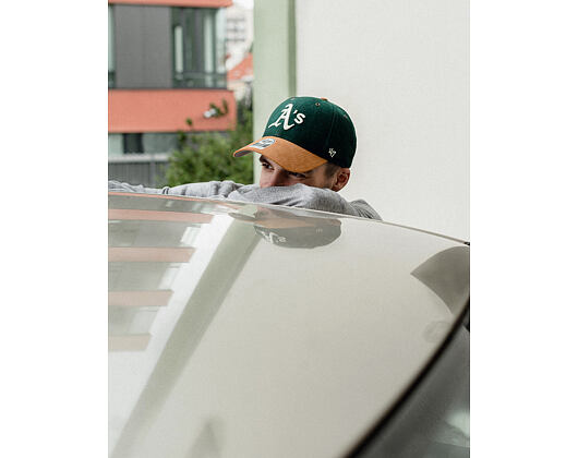 Kšiltovka 47 Brand MVP Oakland Athletics Willowbrook Dark Green/Brown