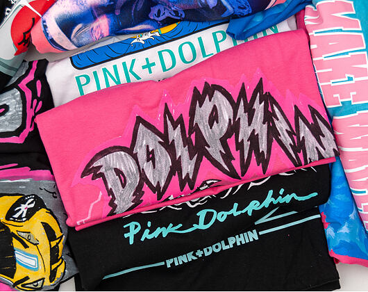 Triko Pink Dolphin Thunder Rarri Black