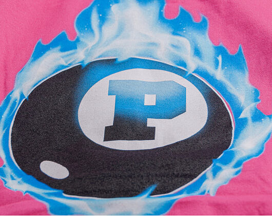 Mikina Pink Dolphin 8Ball Flame Pink