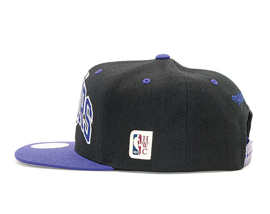 Kšiltovka Mitchell & Ness Team Arch 2 Tone Snapback Toronto Raptors Black / Purple