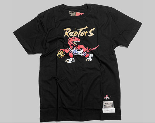 Triko Mitchell & Ness Toronto Raptors Gold Dribble Black