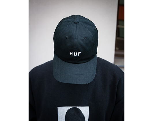 Kšiltovka HUF Cap Essentials OG Logo CV Hat - Black