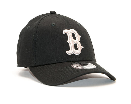 Kšiltovka New Era 9FORTY League Essential Boston Red Sox Black / Stone Strapback